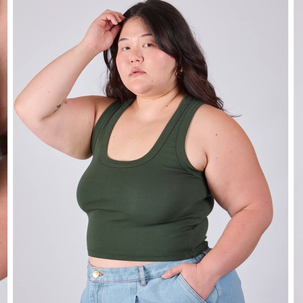 Big Bud Press Forest Green Tank Top - Picture 1 of 9